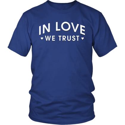 District Unisex Shirt / Royal Blue / S