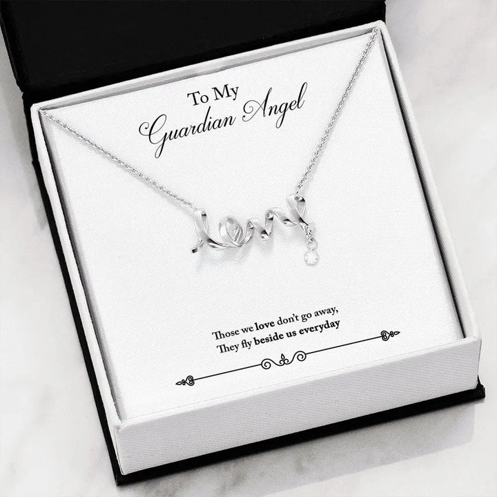 Scripted Love Necklace - Guardian Angel