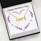 Love Statement Necklace - Cubic Zirconia [Card Style One]