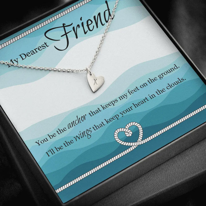 Sweetest Hearts Necklace - MyDearestFriend-HeartKnot