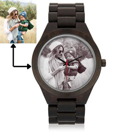 Engraved Wooden, Custom Watch for Her, Personalized Anniversary Gift Wife, Custom Wood Watch, Bridesmaid Gift Watches, Birthday Gift